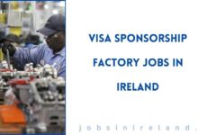 Visa Sponsorship Factory Jobs in Ireland