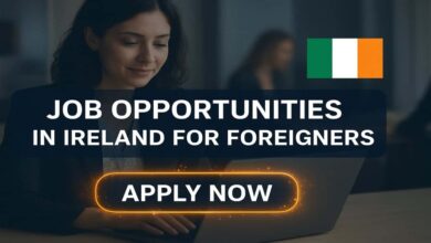 Job Opportunities in Ireland for Foreigners